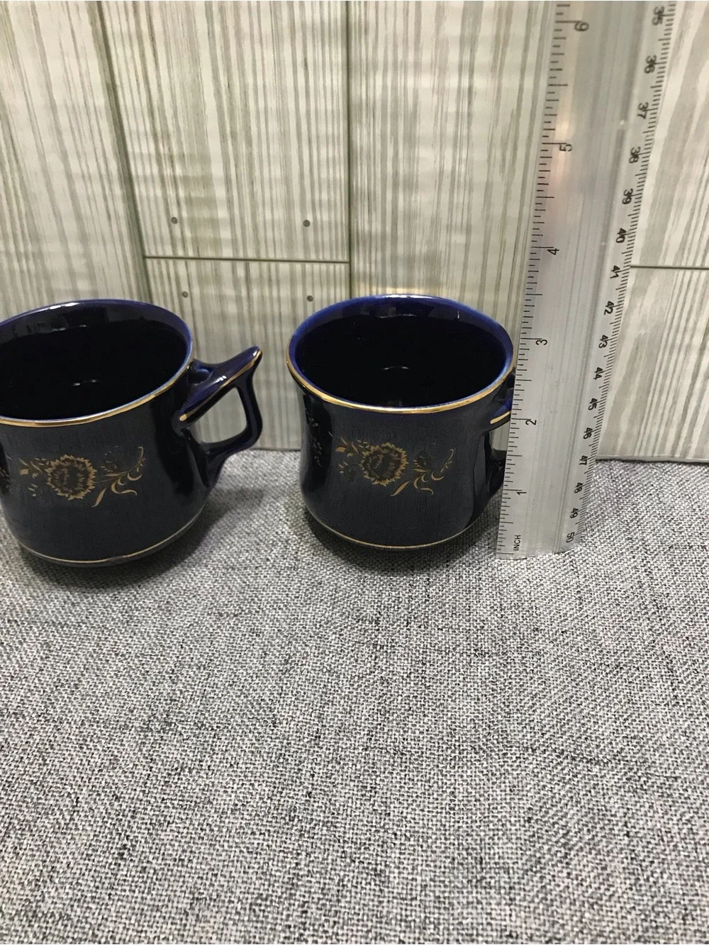 Set of 3 ETC by CerArt Demitasse Cups